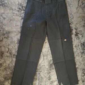 Dickies Loose Fit Double Knee Work Pants - Black